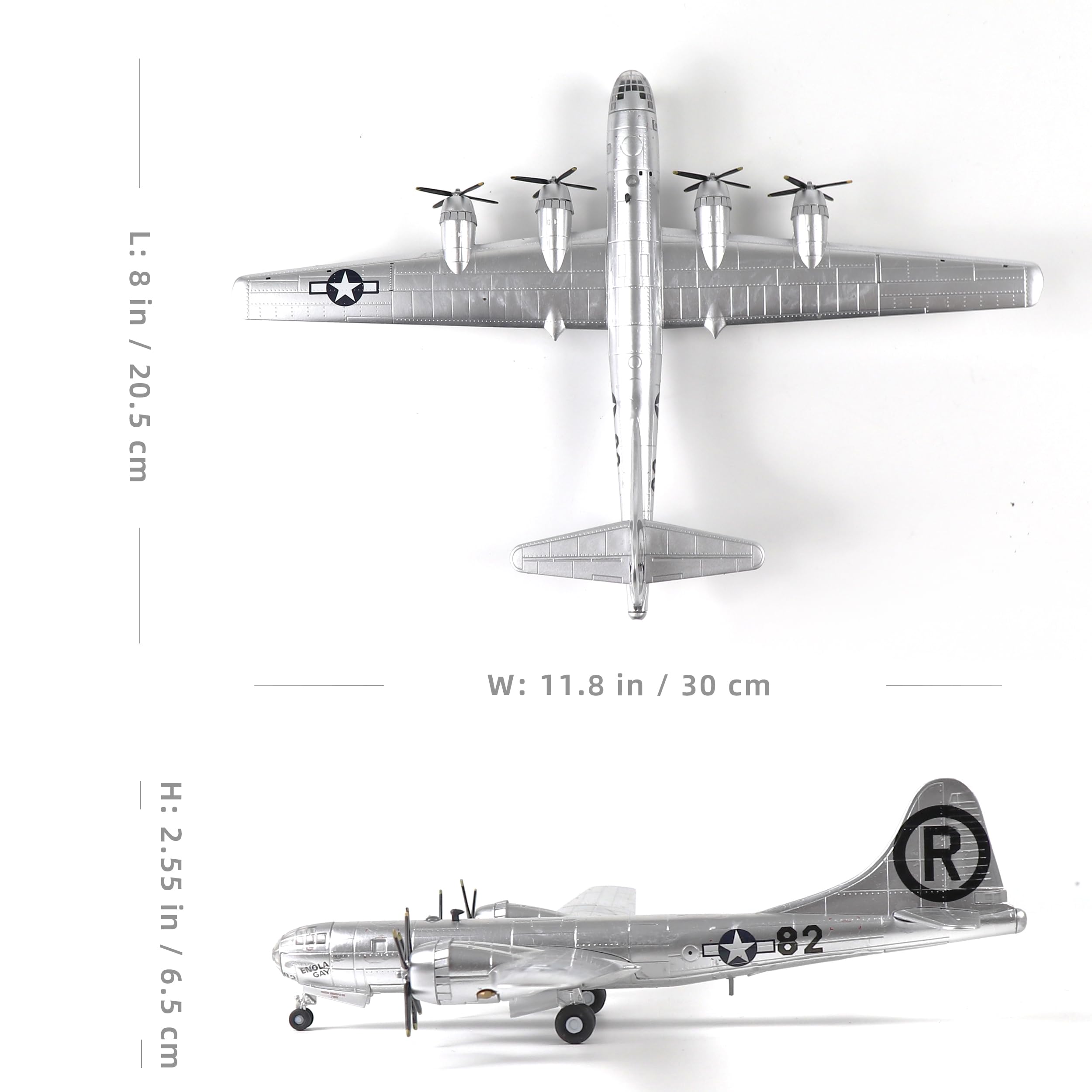 BOEING Bー29A SUPERFORTRESS 1/72スケール Amazon.com: SEBUNAS 1/72 Scale B-29 Superfortress Fighter Model